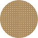 Square Patterned Dark Bisque Brown Rug, pat2798brn