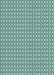 Machine Washable Transitional Tiffany Blue Rug, wshpat2798lblu