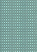 Patterned Tiffany Blue Rug, pat2798lblu