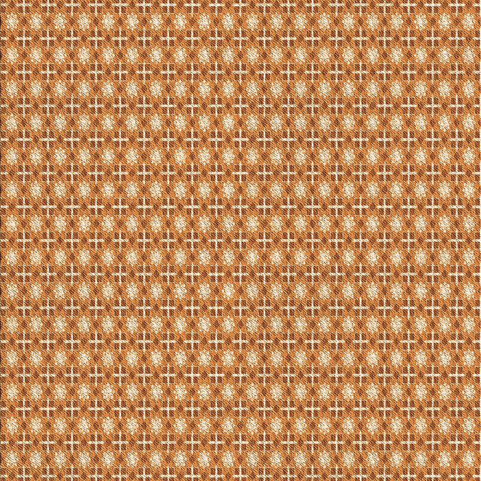 Patterned Yellow Orange Rug, pat2798org