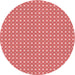 Square Patterned Light Coral Pink Rug, pat2798rd
