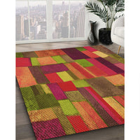 Patterned Red Rug, pat28org