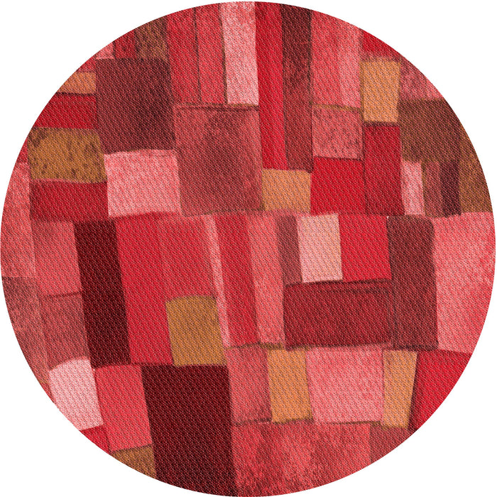 Square Machine Washable Transitional Red Rug in a Living Room, wshpat28rd