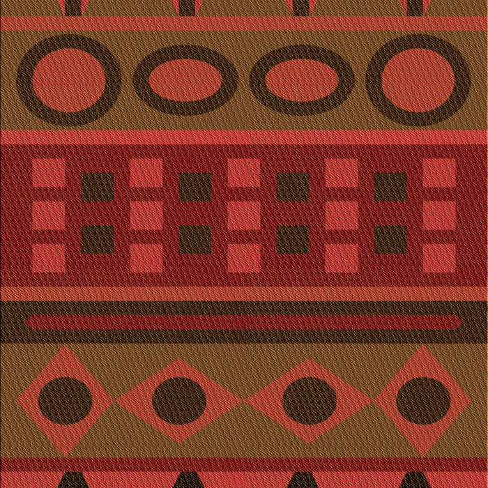 Patterned Mahogany Brown Rug, pat2800org