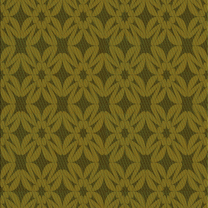 Machine Washable Transitional Dark Yellow Green Rug, wshpat2801grn
