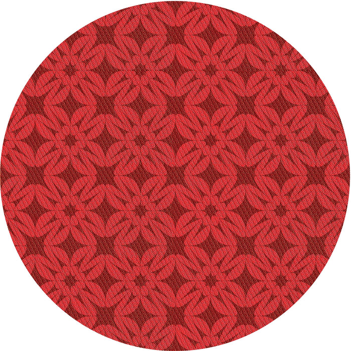 Square Machine Washable Transitional Red Rug in a Living Room, wshpat2801org