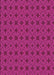 Machine Washable Transitional Deep Pink Rug, wshpat2801pur