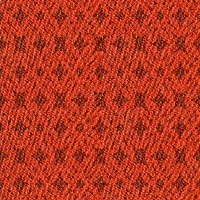 Machine Washable Transitional Scarlet Red Rug, wshpat2801yw