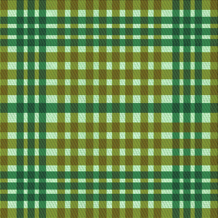 Round Patterned Green Rug, pat2802grn