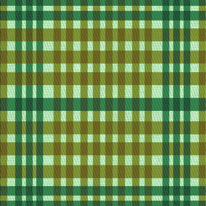 Patterned Green Rug, pat2802grn