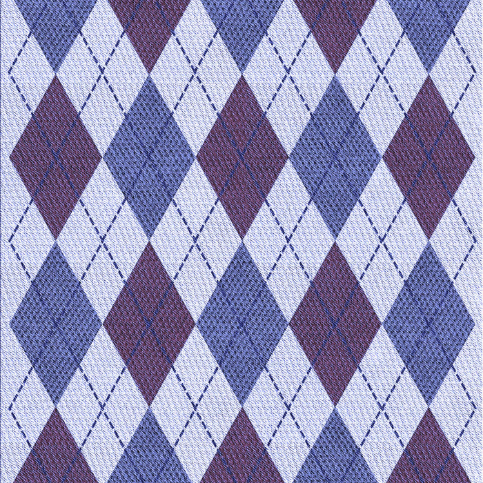 Machine Washable Transitional Deep Periwinkle Purple Rug, wshpat2803blu