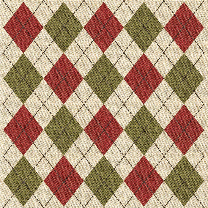 Round Machine Washable Transitional Mahogany Brown Rug, wshpat2803brn