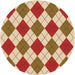 Square Machine Washable Transitional Mahogany Brown Rug in a Living Room, wshpat2803org