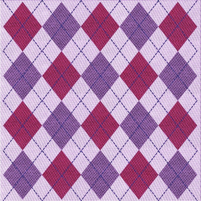 Round Machine Washable Transitional Blossom Pink Rug, wshpat2803pur