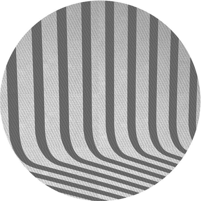 Square Patterned Smokey Gray Rug, pat2804gry