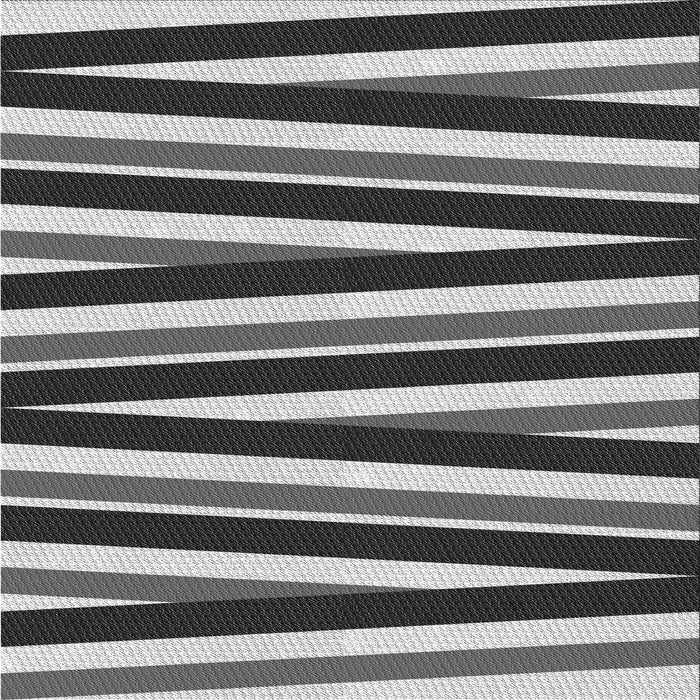 Round Patterned Dark Gray Black Rug, pat2805gry