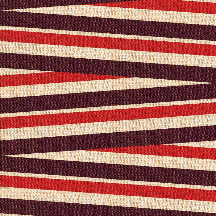 Patterned Cranberry Red Rug, pat2805org