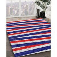 Patterned Purple Novelty Rug, pat2805