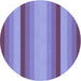 Square Patterned Purple Violet Purple Rug, pat2806blu