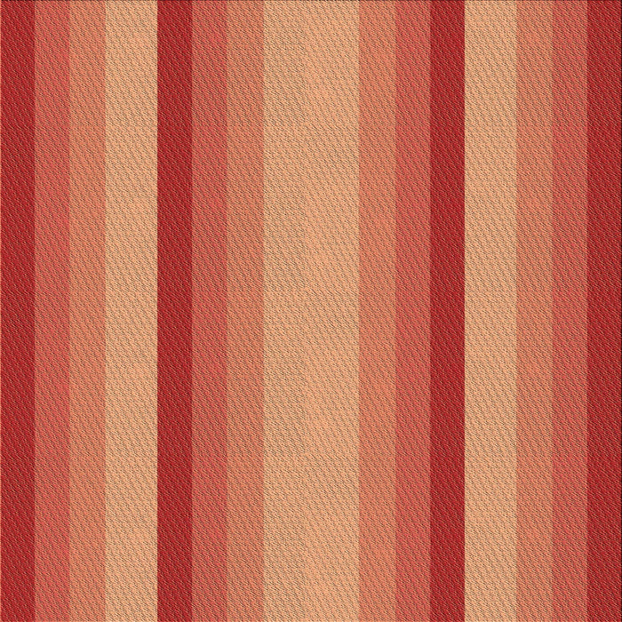 Round Patterned Neon Red Rug, pat2806brn