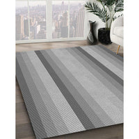 Patterned Cloud Gray Rug, pat2806gry