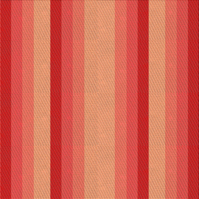 Round Patterned Red Rug, pat2806org