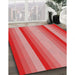 Machine Washable Transitional Red Rug in a Family Room, wshpat2806