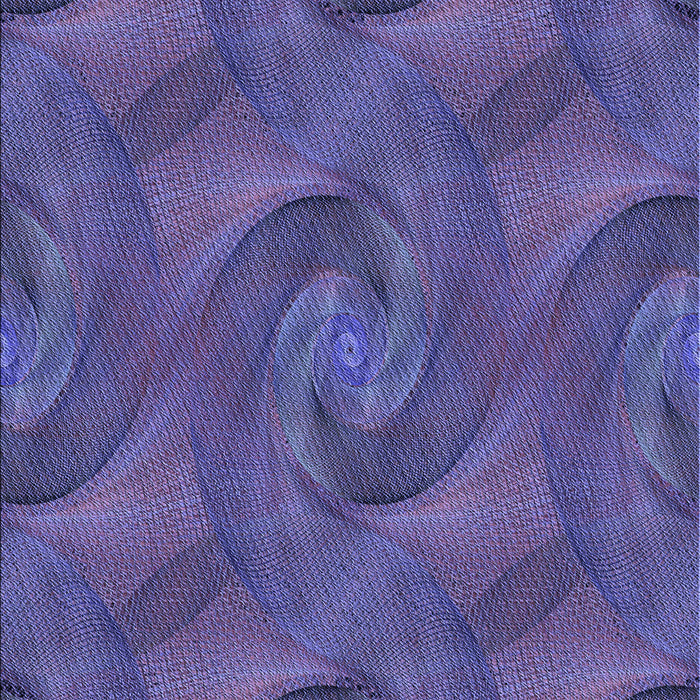 Machine Washable Transitional Medium Slate Blue Rug, wshpat2807blu