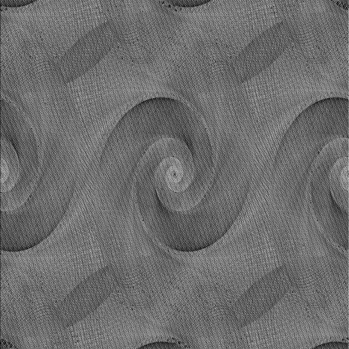 Machine Washable Transitional Gray Rug, wshpat2807gry