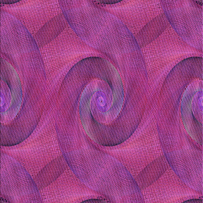 Patterned Medium Violet Red Pink Rug, pat2807pur