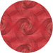 Square Machine Washable Transitional Red Rug in a Living Room, wshpat2807rd