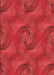 Patterned Red Rug, pat2807rd