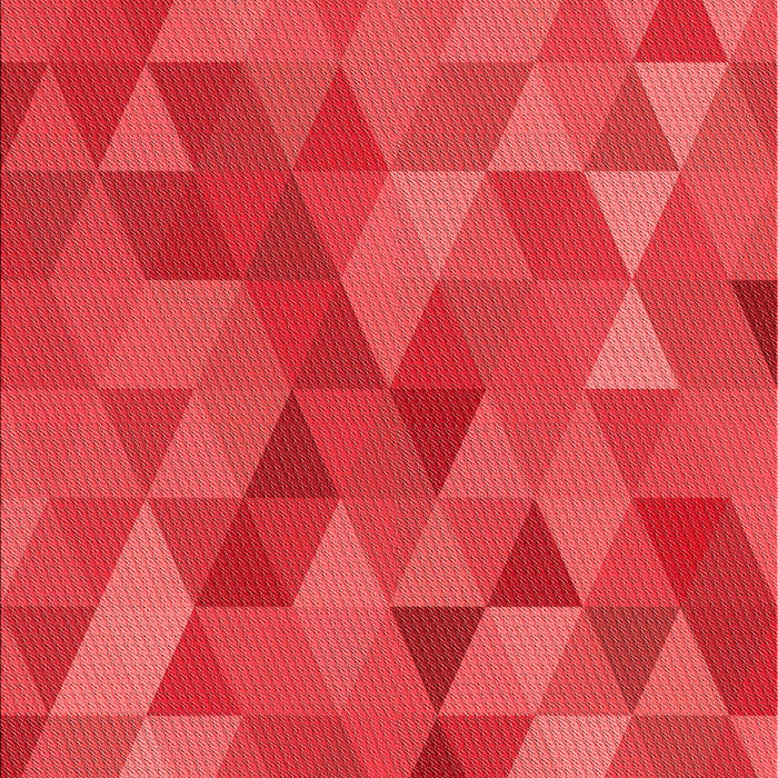 Patterned Red Rug, pat2808rd