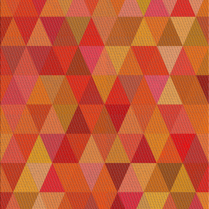 Patterned Red Novelty Rug, pat2808