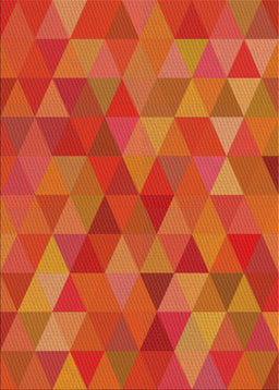 Machine Washable Transitional Red Rug, wshpat2808