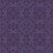 Round Patterned Dark Purple Rug, pat2809blu