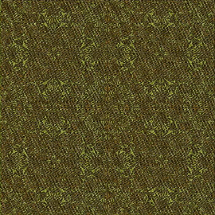 Round Machine Washable Transitional Olive Green Rug, wshpat2809grn