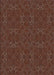 Machine Washable Transitional Maroon Red Rug, wshpat2809lblu