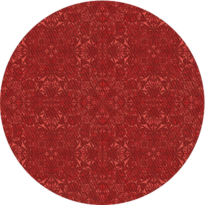 Square Machine Washable Transitional Red Rug in a Living Room, wshpat2809org