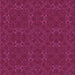 Round Patterned Deep Pink Rug, pat2809pur