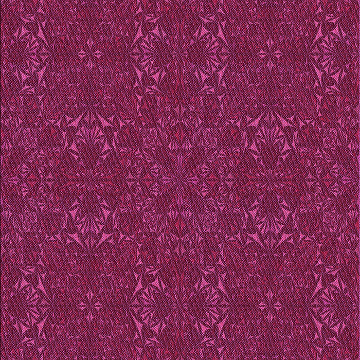 Patterned Deep Pink Rug, pat2809pur