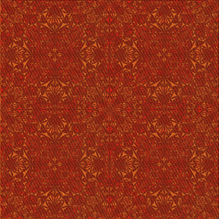 Round Patterned Red Rug, pat2809yw