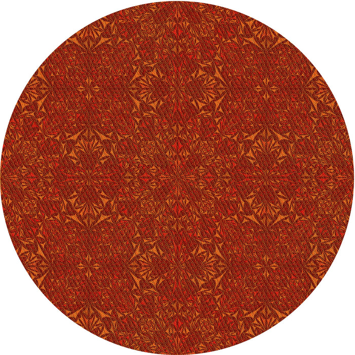 Square Machine Washable Transitional Red Rug in a Living Room, wshpat2809yw