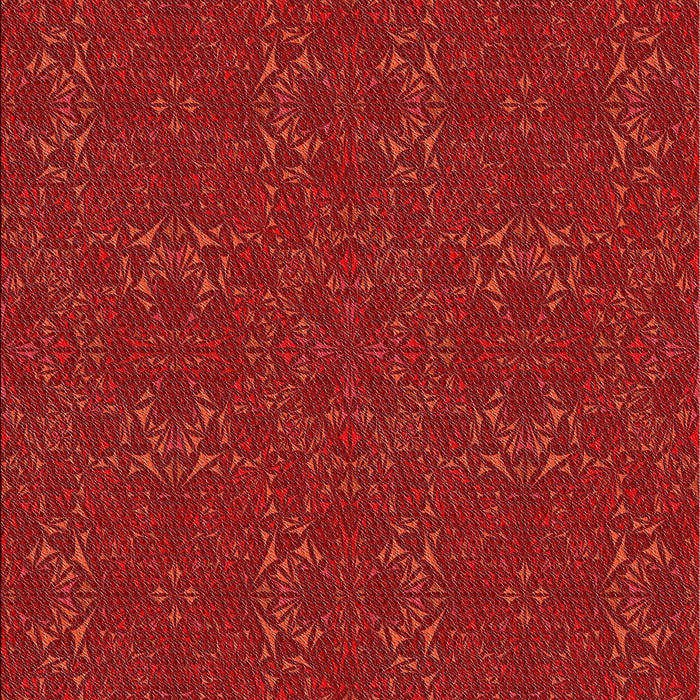 Patterned Red Novelty Rug, pat2809