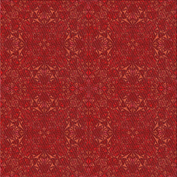 Sideview of Machine Washable Transitional Fire Red Rug, wshpat2809