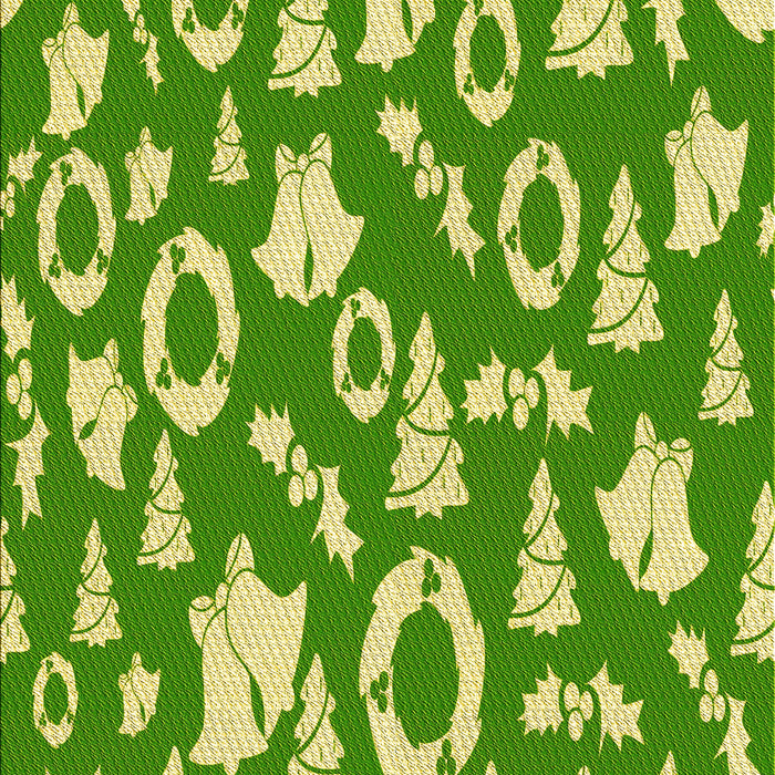 Patterned Yellow Green Rug, pat281yw