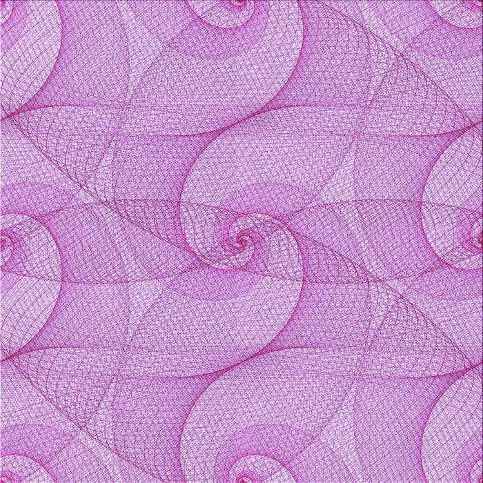 Round Machine Washable Transitional Blossom Pink Rug, wshpat2811pur