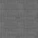 Round Patterned Gray Rug, pat2813gry