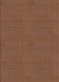 Patterned Mahogany Brown Rug, pat2813lblu