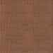 Round Patterned Mahogany Brown Rug, pat2813lblu